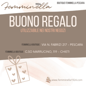 Buono Regalo Boutique Femminella