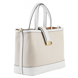 Pourchet – Shopping Bag Steppe Blanc