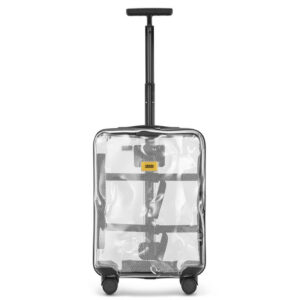 Crash Baggage – Trolley Pc Policarbonato 4W Trasparente